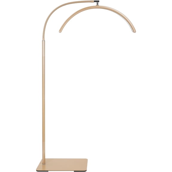Half Moon  Floor Light - Professional Shadow- Lamp for Lash Techs, Estheticians &  Artists | Dimmable for Eyelash Extensions,  Art,  & Office ()