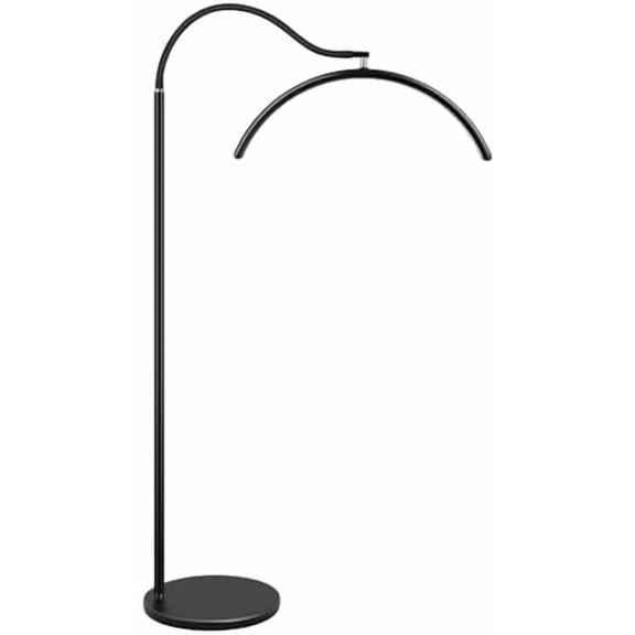 Half Moon LED Floor Light for Lash Techs, Eyelash Extensions, Estheticians, Skincare, Nail Art, Tattoo Artists, Home & Office - Professional Shadow-Free Lamp | Dimmable$$Tools & Hardware Other