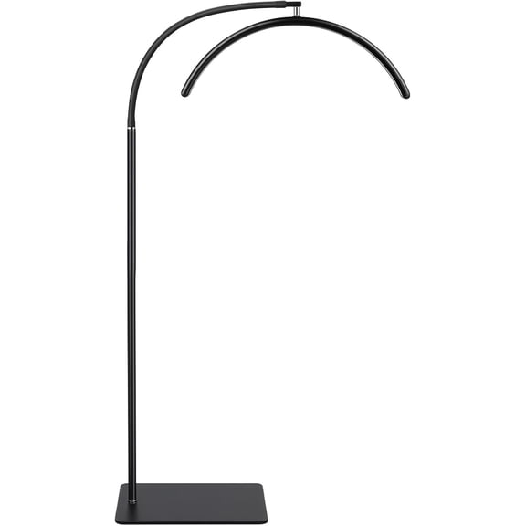 Half Moon LED Floor Light - Professional Shadow-Free Lamp for Lash Techs, Estheticians & Tattoo Artists | Dimmable Eyelash Extensions, Nail Art, Home Office