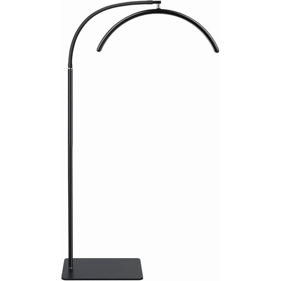 Half Moon LED Floor Light - Professional Shadow-Free Lamp for Lash Techs, Estheticians & Tattoo Artists | Dimmable Eyelash Extensions, Nail Art, Home Office