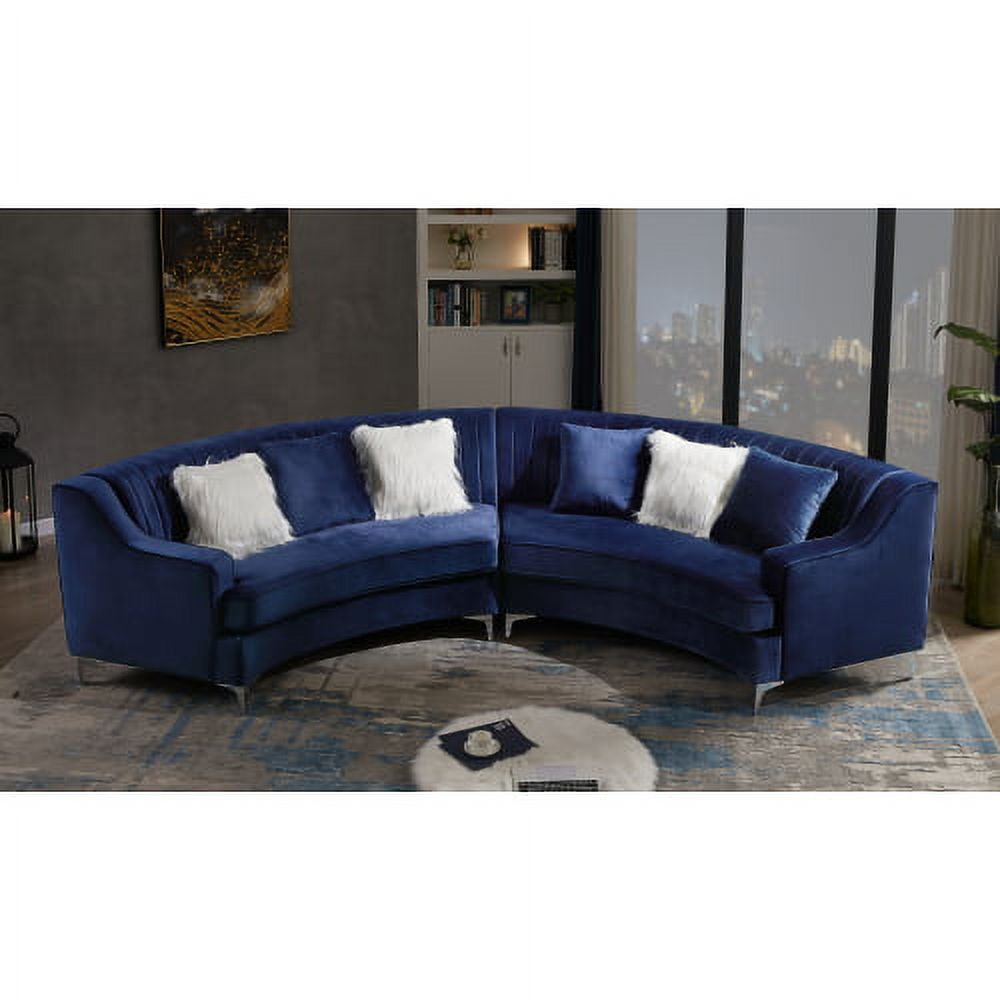 Curved sale back settee