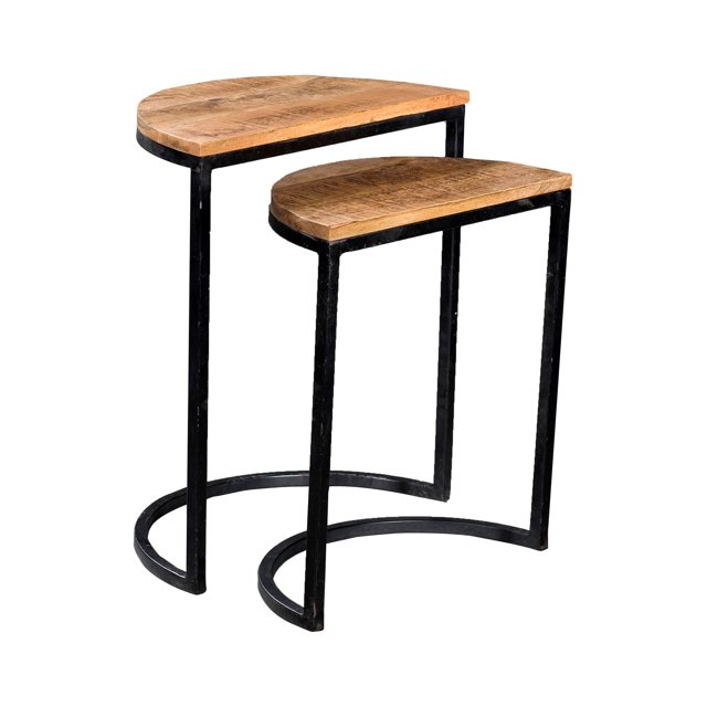 Half Moon Nesting Table