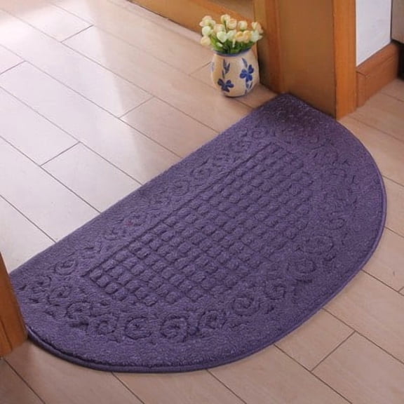 Half Moon Rug,Half Circle Rug,Kitchen Rugs for Floor,Non Slip Washable Kitchen Mats,Absorbent Standing Rug,Soft Throw Rug,Easy To Clean Half Circle Carpet