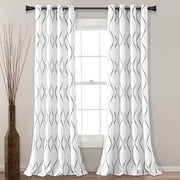 Half Moon Swirl Window Curtain Set