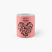 Half Moon Yoga Pose, half moon pose bikram yoga Classic Mug