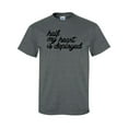 thumbnail image 1 of Half My Heart is Deployed Short Sleeve T-Shirt, 1 of 4