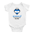 thumbnail image 1 of Half Nicaraguan Is Better Than None Cute Baby Rompers Baby Bodysuit (White, 3-6 Months), 1 of 5
