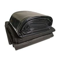 Half Off Ponds PVC Pond Liner and Underlayment Combo, 15 ft. x 80 ft., 20-Mil