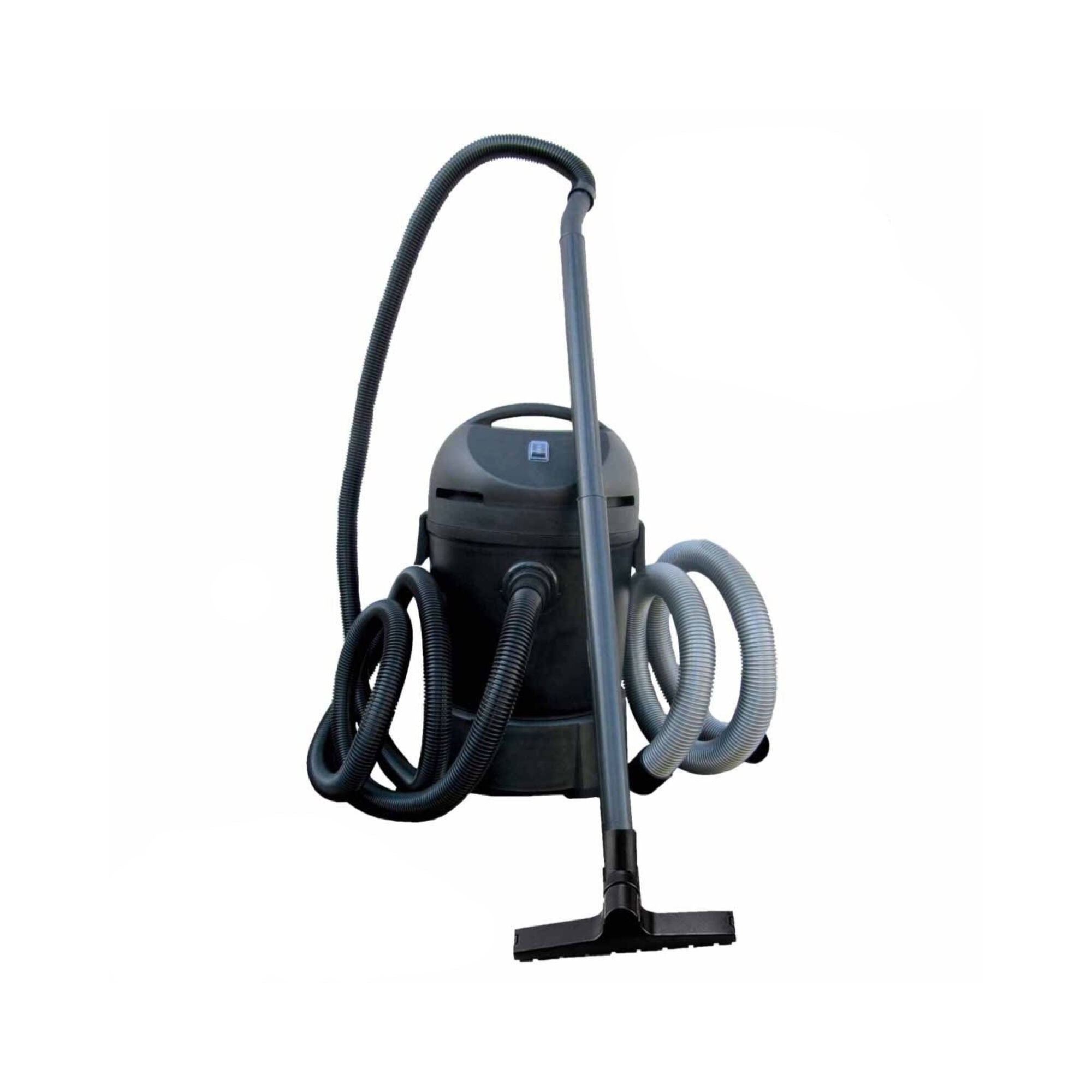 Black Compact Electric Pond Vacuum with 13' Hose