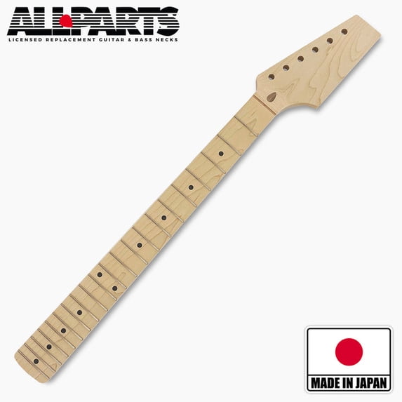 Half Paddle Head C Profile Maple Neck, 10" Radius, Strat Heel, #PHM-S1C