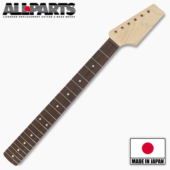 Half Paddle Head Neck, Rounded Heel, 21 Frets, Rosewood Fingerboard #PHR-S1C
