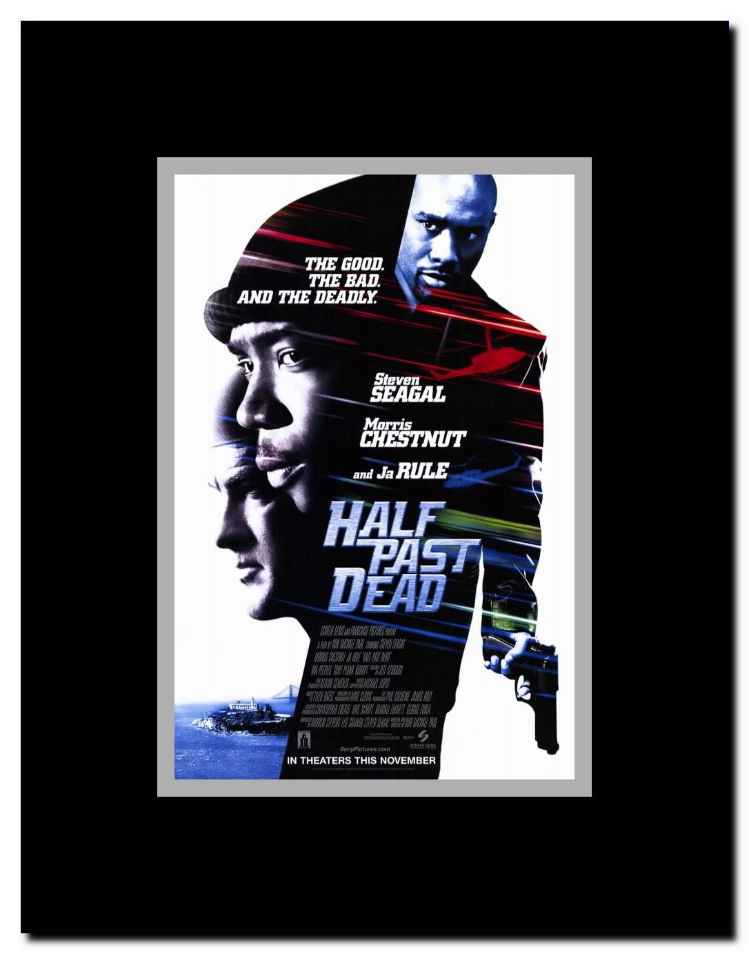 Half Past Dead Framed Movie Poster