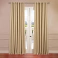 thumbnail image 1 of Half Price Drapes Grommet Doublewide Plush Blackout Single Curtain Panel, 1 of 7