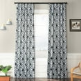 thumbnail image 1 of Half Price Drapes Printed Palisade Room Darkening Curtains for Bedroom(1 Panel), 50W X 120L, 1 of 6