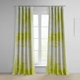 thumbnail image 1 of Half Price Drapes Printed Temple Garden Blue Room Darkening Curtains for Bedroom(1 Panel), 50W X 96L, 1 of 10