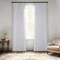 thumbnail image 1 of Half Price Drapes Warm Stone Dupioni Silk Room Darkening Curtains for Bedroom(1 Panel), 50WX 108L, 1 of 13