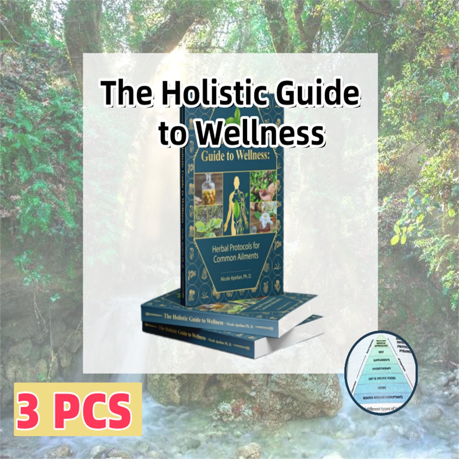Half Price The Holistic Guide To Wellness 3pcs Herbal Protocols For Half Price The Holistic Guide To Wellness 3pcs Herbal Protocols For