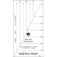 thumbnail image 1 of Half Rect Ruler, 1 of 1