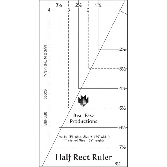 Half Rect Ruler