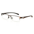 thumbnail image 1 of Half Rimless Transition Photochromic Reading Glasses Readers Sunglasses Men, 1 of 3