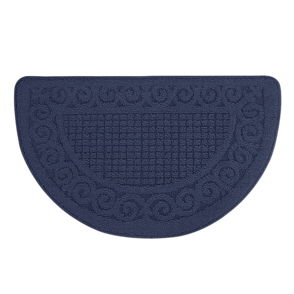 Half Round Door Mat Indoor Half Circle Entrance Rugs Outdoor Half Moon Entryway Rug Half Round Front Door Mats Rubber Welcome Mat Non Slip