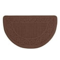 thumbnail image 1 of Half Round Door Mat Indoor Half Circle Entrance Rugs Outdoor Half Moon Entryway Rug Half Round Front Door Mats Rubber Welcome Mat Non Slip, 1 of 6