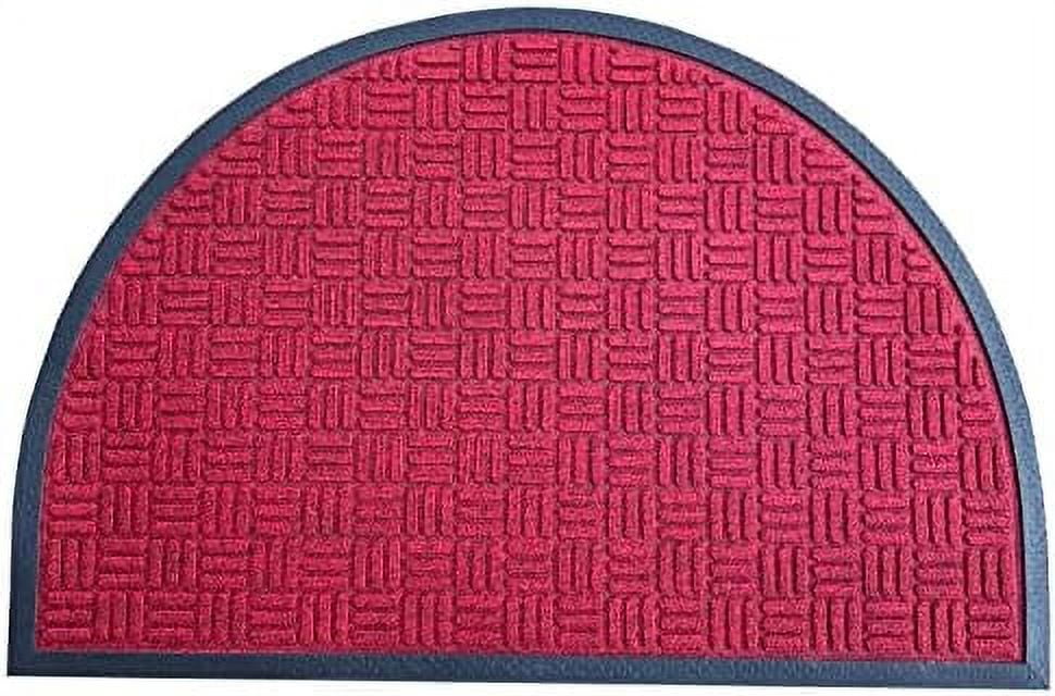 Half Round Door Mat Outdoor Mats For Home Entrance Low Profile Doormat