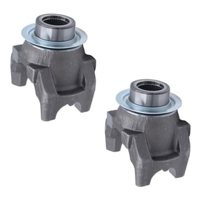 Half Round End Yoke Replaces OEM: 170-4-281-1X (2 Pack)