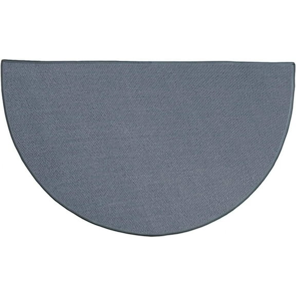 Half Round Fiberglass Fire Proof Fireplace Area Floor Protection Rug Hearth Rug Ember Mat