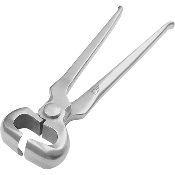 Equine Care Half-Round Hoof Nippers – 12" Chrome Vanadium Steel Farrier Nippers, Half-Round Form for Hoof Trimming