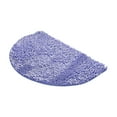 thumbnail image 1 of Half Round Bathroom Mat 40x60cm Non Slip Absorbent Carpet Floor Mat | Water Resistant Entry Door Rug | Washable Microfiber Bedroom Doormat | Polyester Kitchen Mat, 1 of 6