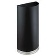thumbnail image 1 of Half-Round Receptacle  Half-Round  Steel  12 .5 gal  Black, 1 of 1
