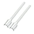 thumbnail image 1 of Half-Round Shaped Leather Cutter Punch 15mm Strap End Punch Tool 2 Pack, 1 of 6