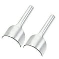 thumbnail image 1 of Half-Round Shaped Leather Cutter Punch 50mm Strap End Punch Tool 2 Pack, 1 of 6