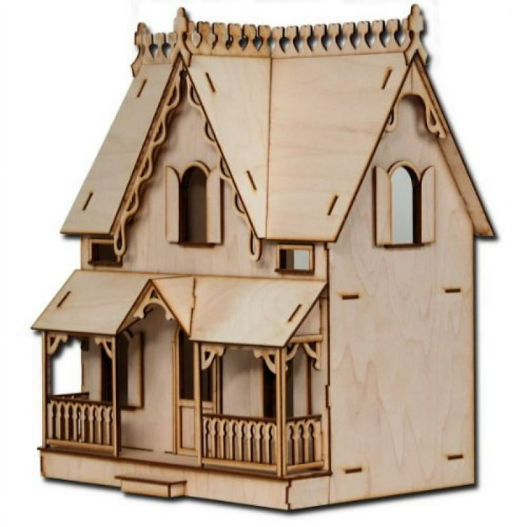 Laser cut dollhouses cheap