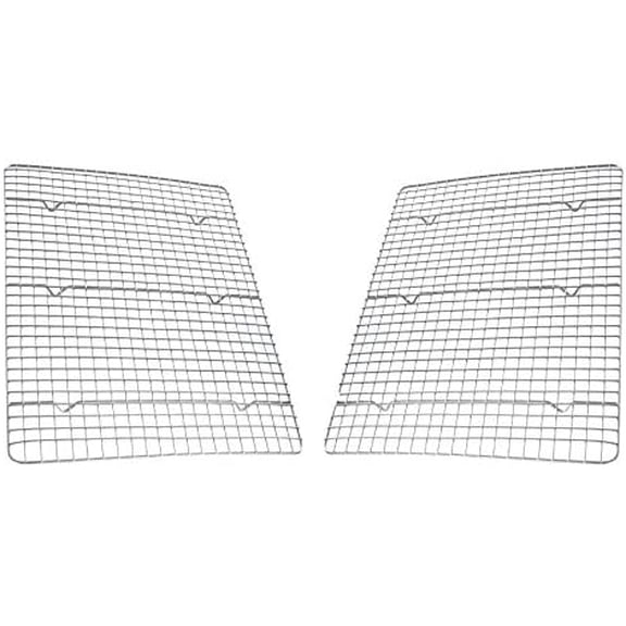 Half Sheet Nonstick Roasting and Cooling Rack, Set of 2