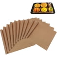 thumbnail image 1 of Half Sheet Pan Liners, 12x16 Inches, Reusable Baking Parchment Sheets, Nonstick Cookie Baking Mat, Teflon Baking Sheet for Half Sheet Baking Pan, Washable & Eco-friendly (10 Pieces), 1 of 5