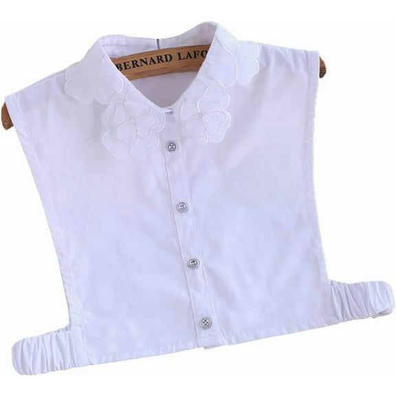 Half Shirt Blouse Collar Detachable Fake Collar Faux Dickey Collar
