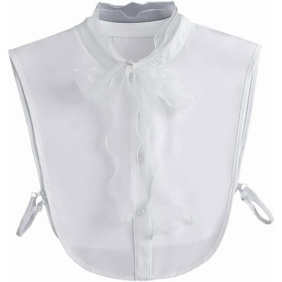 Half Shirt Blouse Collar Fake Collar Detachable Dickey Collar False Collar for Women Girls