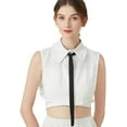 thumbnail image 1 of Half Shirt Blouse Collar Fake Collar Detachable Dickey Collar False Collar for Women Girls, 1 of 9