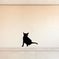 thumbnail image 1 of Half Sitting Cat Decal - 36 Inches, 1 of 1