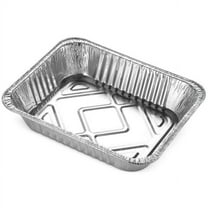 Half Size Aluminum Disposable Chafing Pans Perfect Cookware for Cakes, Bread & other Food