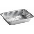 thumbnail image 1 of 9x13 Deep Half Size Aluminum Pans Without Lids, Foil Trays for Baking & Meal Prep, 10 CT, 1 of 8