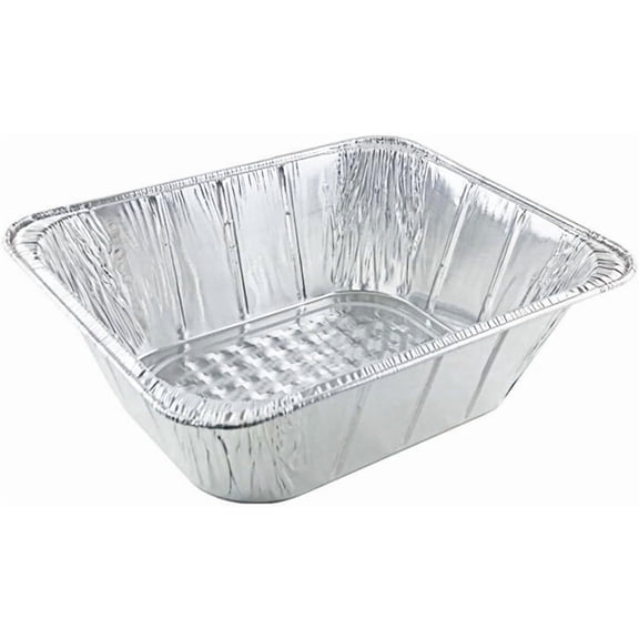 Watson Distributing Half Size Foil Steam Table Pan Deep 2-9/16" Depth 100/Case