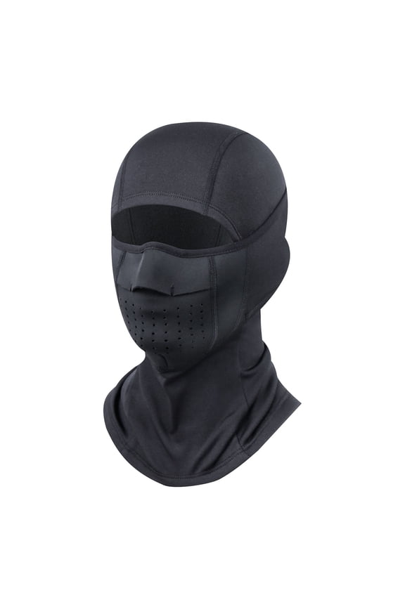 Ski Mask Bandana Face Hat for Men Full Face UV Protection Outdoor Motorcycle Hood Helmet Balaclavas Headwear Black