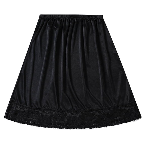 PYGNJK Half Slip for Women Under Dresses Lace Short Trim Half Slips For Underskirt Slip Dress
