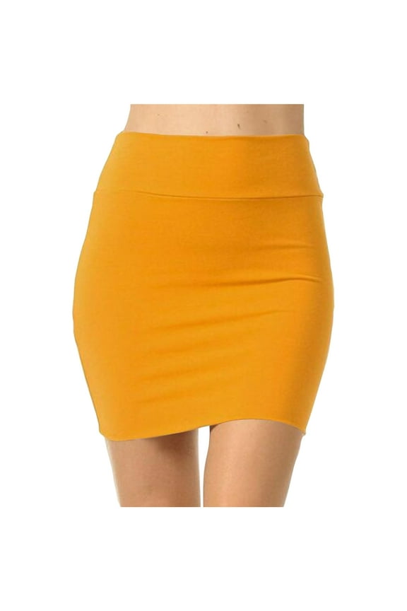 Half Slip for Women Underskirt Casual Stretchy Bodycon Pencil Mini Skirt