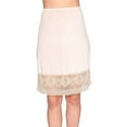 thumbnail image 1 of Half Slips for Women Waist Slip Petticoat Underskirt 24 Inch Long Lace Trim Dress Extender, 1 of 5