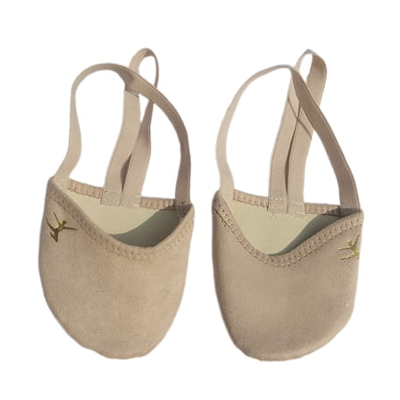 Half Soles Ballet Shoes Dance Shoes Rhythmic Gymnastic Shoes Soft Half Socks for Girls and Women