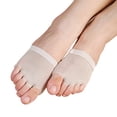 thumbnail image 1 of Half Soles Dance Foot Undies,Lyricals Dance Shoes,Ballet Belly Dance Foot Undies,Dances Paws Pad Shoes for Women Girl, 1 of 8